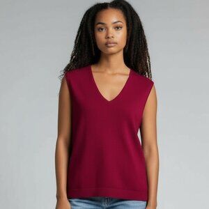 Chico’s Sleeveless V-Neck Knit Cami, Size 3 (XL)